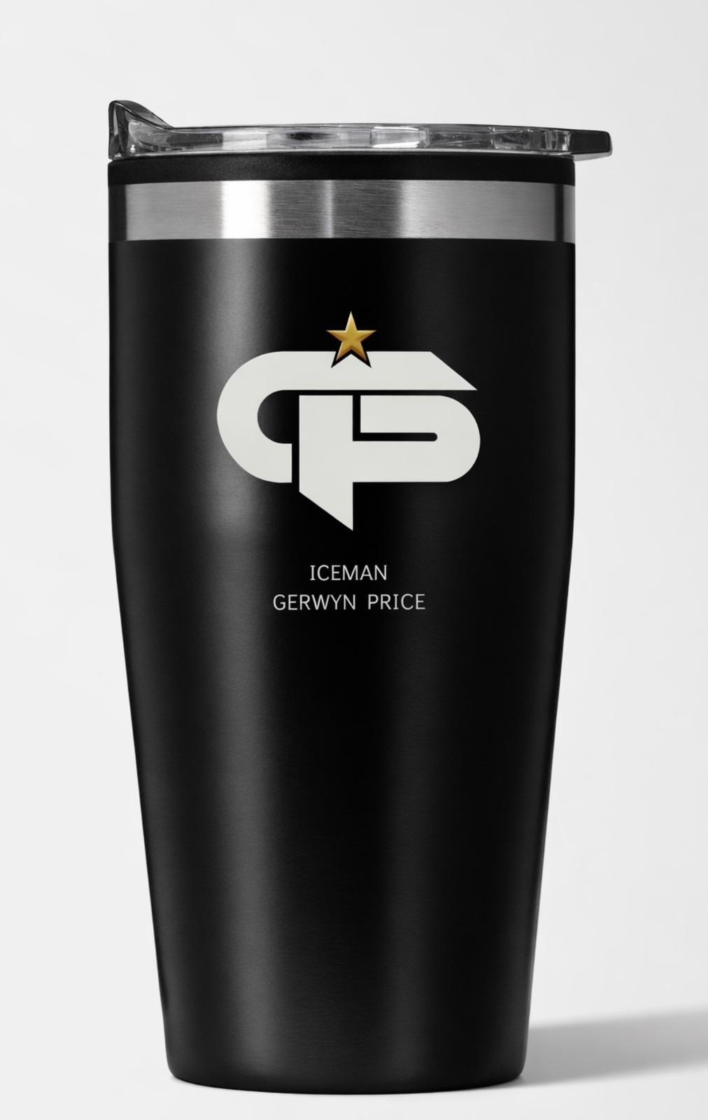 530ml Double wall tumbler-Black